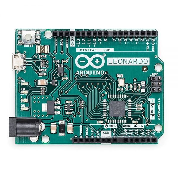Arduino Leonardo with headers