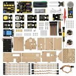 Wooden House DIY Electronic Learning UNO R3 Starter Kit for Arduino Kit