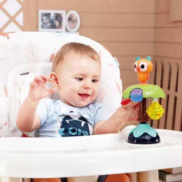 New-Wholesale-Educational-Plastic-Children-Toy-Gift-Smart-Owl-High-Chair-Toy-with-Moving-Parts-Suction-Cup-Baby-Products-Toy-for-Kids-Baby-Toys