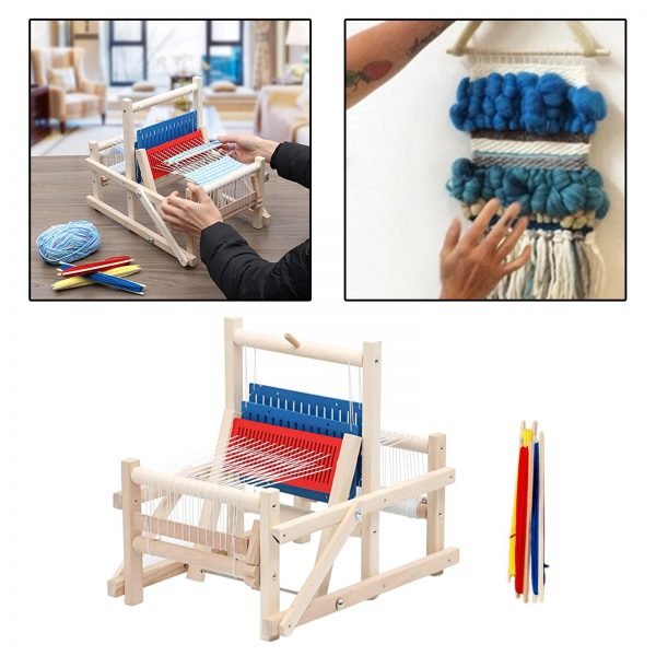 Wood-Traditional-Weaving-Toys-Loom-Machine-Craft-Educational-Toy-Gift-Knitting-Frame-Kit-Toys-for-Kids (1)